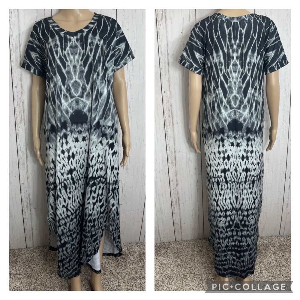 Luukse Maxi Dress with Pockets Size Medium
